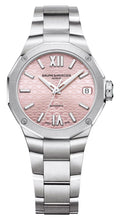 Baume & Mercier Riviera Automatic Stainless Steel Pink Dial Date Womens Watch M0A10675