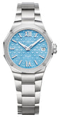 Baume & Mercier Riviera Stainless Steel Blue Dial Date Quartz Womens Watch M0A10811