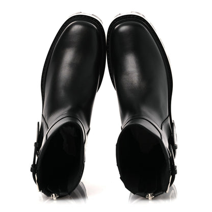Calfskin Womens Jaimy Ankle Boots Black