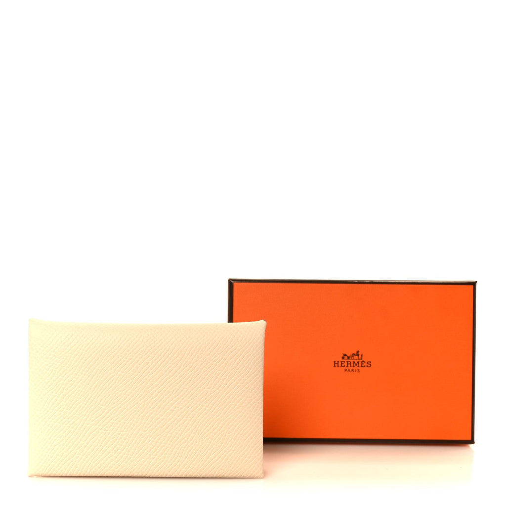 Epsom Calvi Card Case Craie