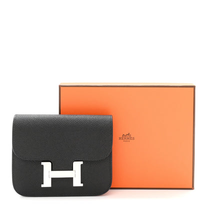 Epsom Constance Slim Wallet Black