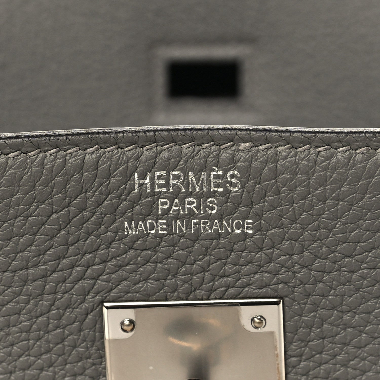 Togo Birkin 40 Gris Meyer