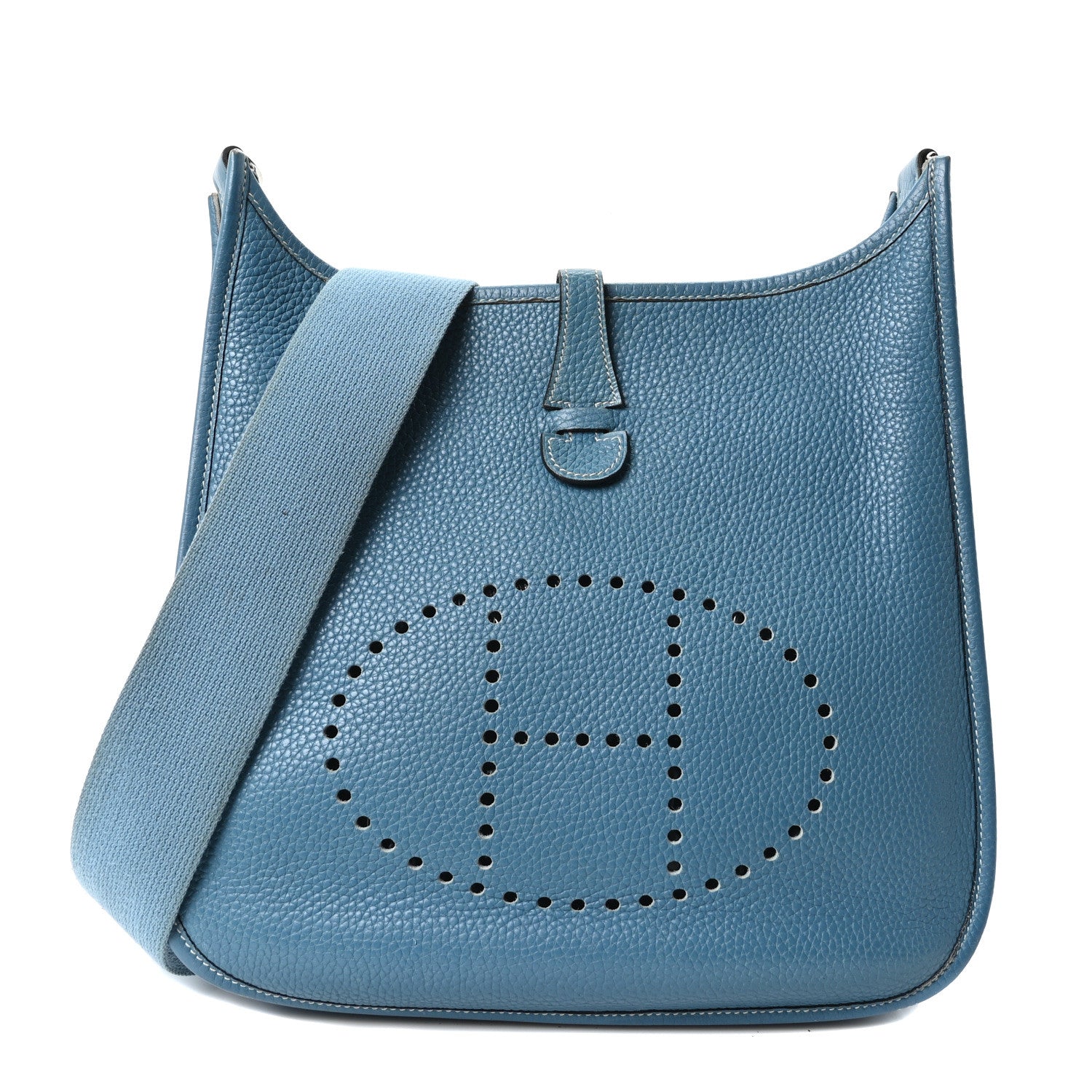 Taurillon Clemence Evelyne II PM Blue Jean