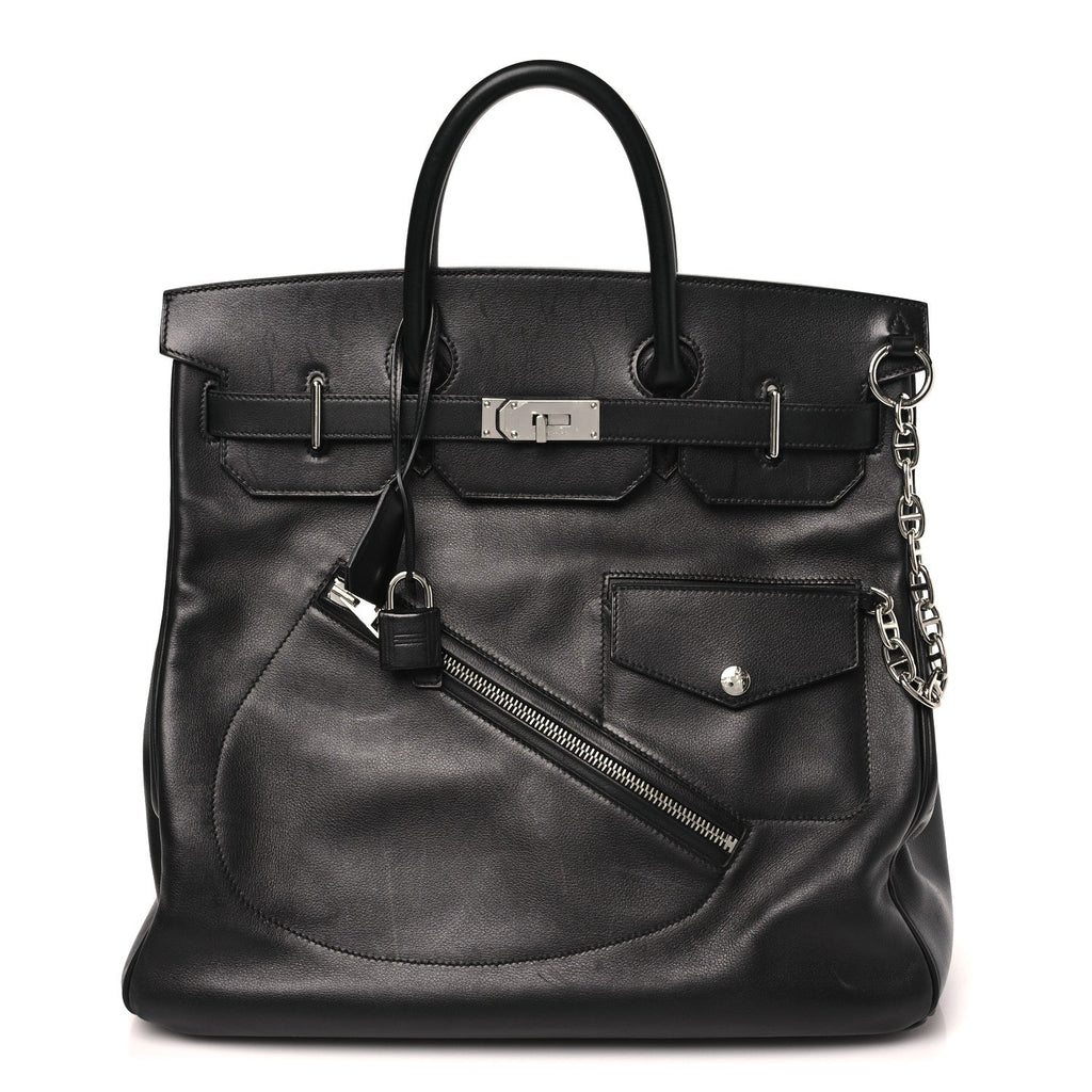 Veau Volupto Rock HAC Birkin 40 Black