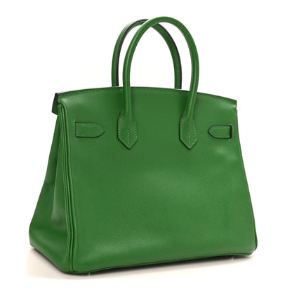 Epsom Birkin 30 Vert Bengale