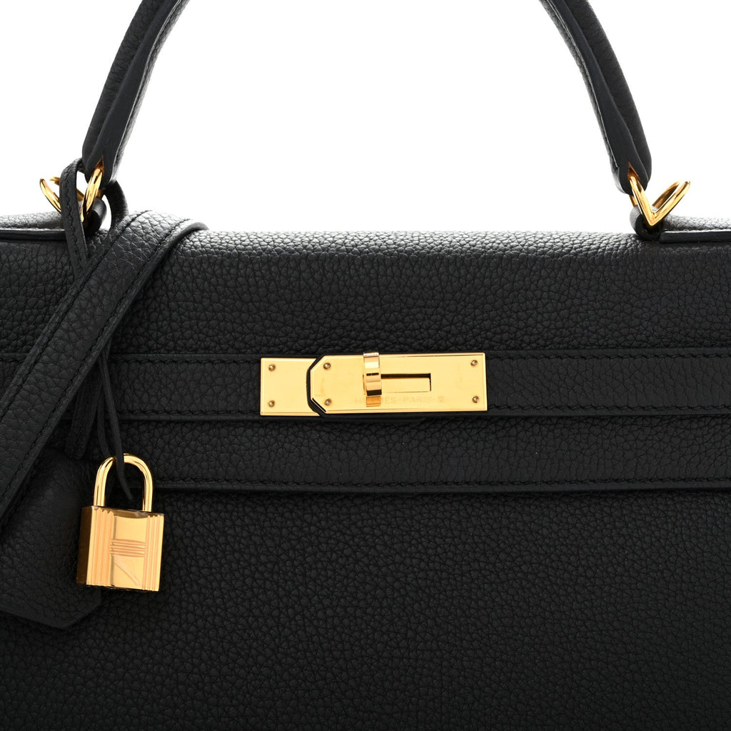 Togo Kelly Retourne 32 Black