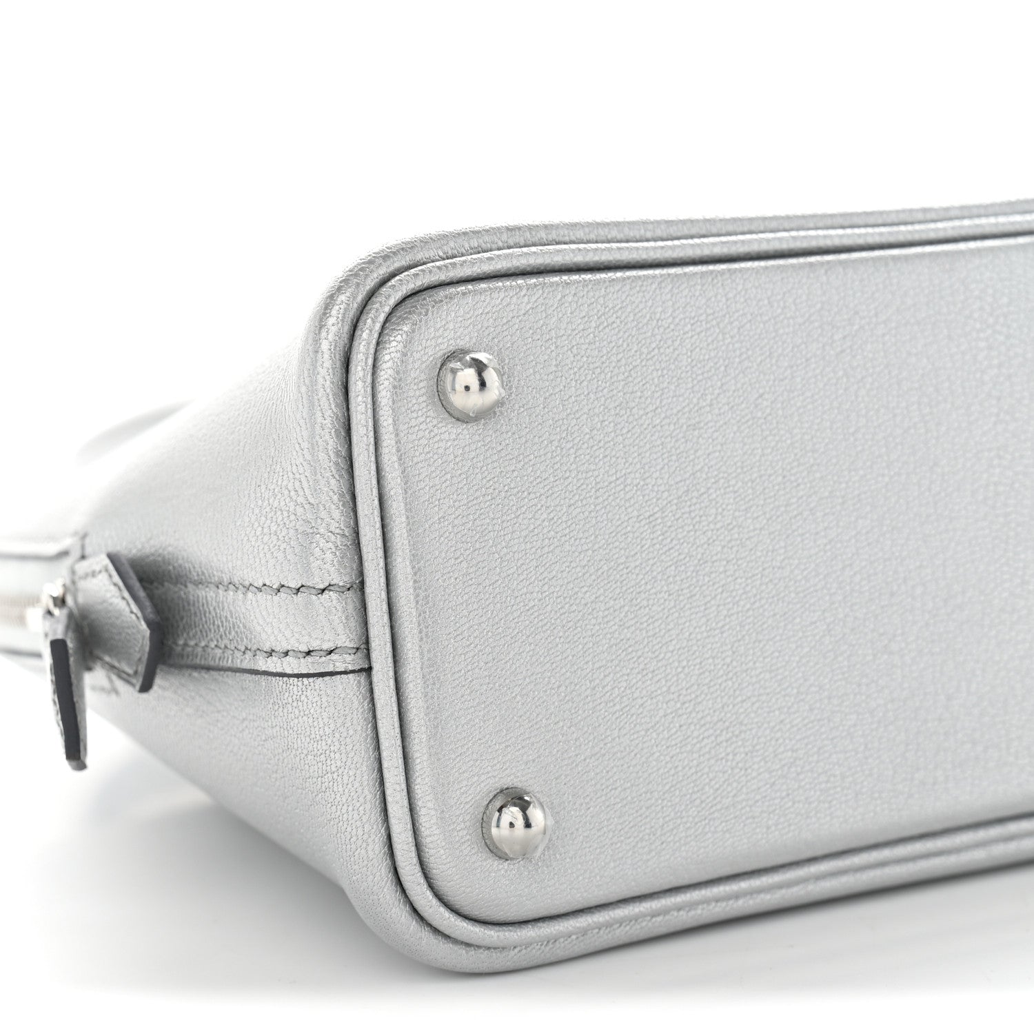Metallic Chevre Chamkilight Mini 1923 Bolide Argent