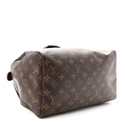 Monogram Totem Speedy 30 Magenta