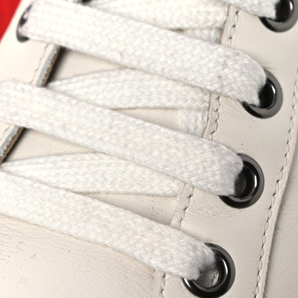 Calfskin Pegase Pop Polo Sneakers 38 Multicolor White