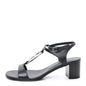 Calfskin Miramar 50 Sandals 40 Black