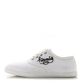 Canvas Embroidered Innocent Sneakers 37.5 White