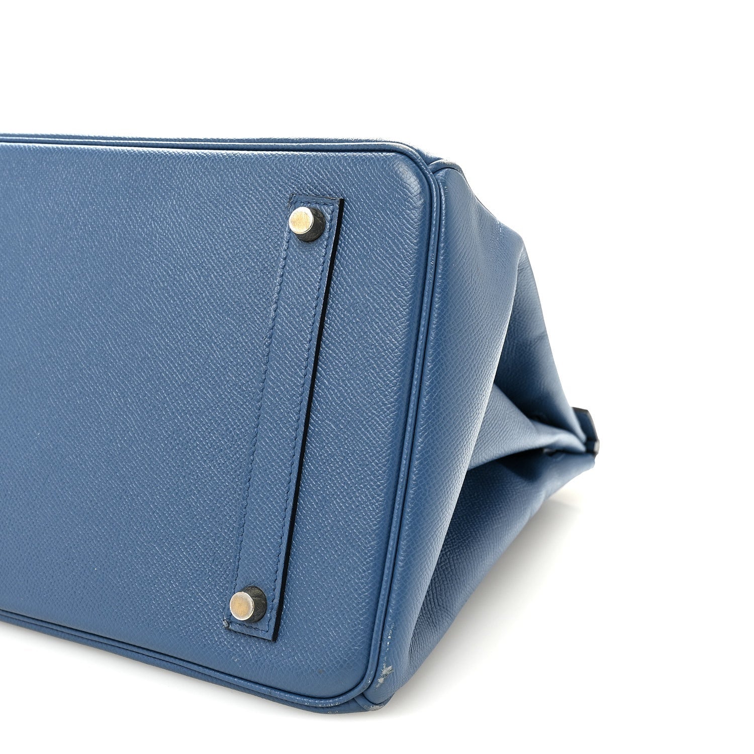 Epsom Birkin 35 Bleu Agate