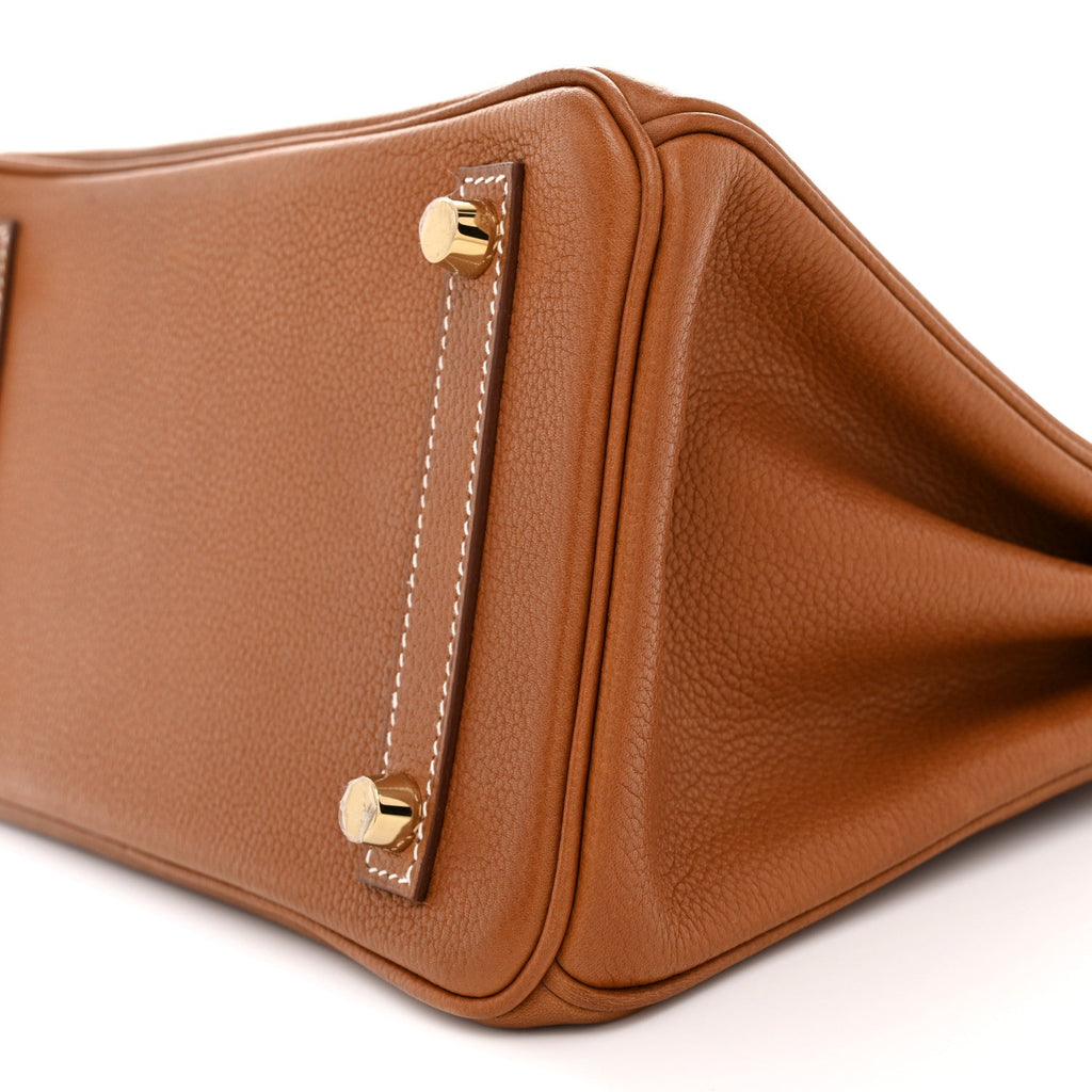 Natural Barenia Faubourg Birkin 25 Fauve