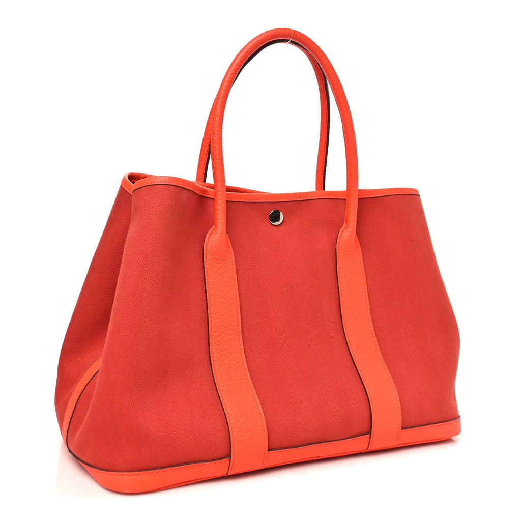Toile Officier Negonda Garden Party 36 Rouge Tomate Capucine