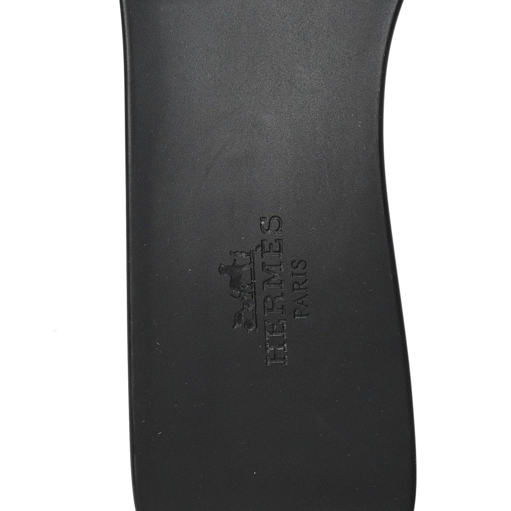 Rubber Aloha Sandals 38 Black