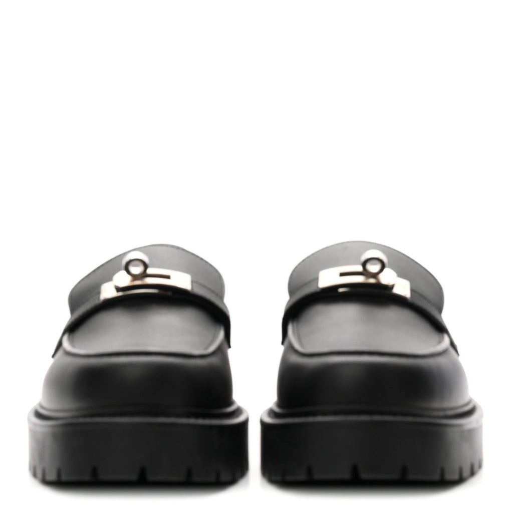 Calfskin First Derby Shoes 38 Black