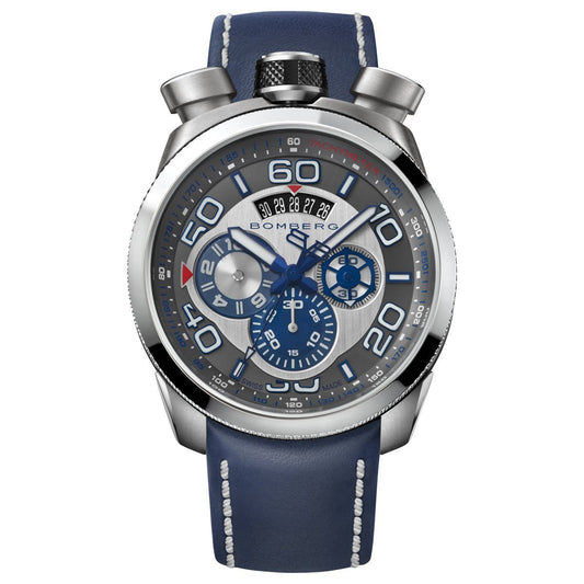 Bomberg Men's Chronograph Watch BOLT-68 Blue
