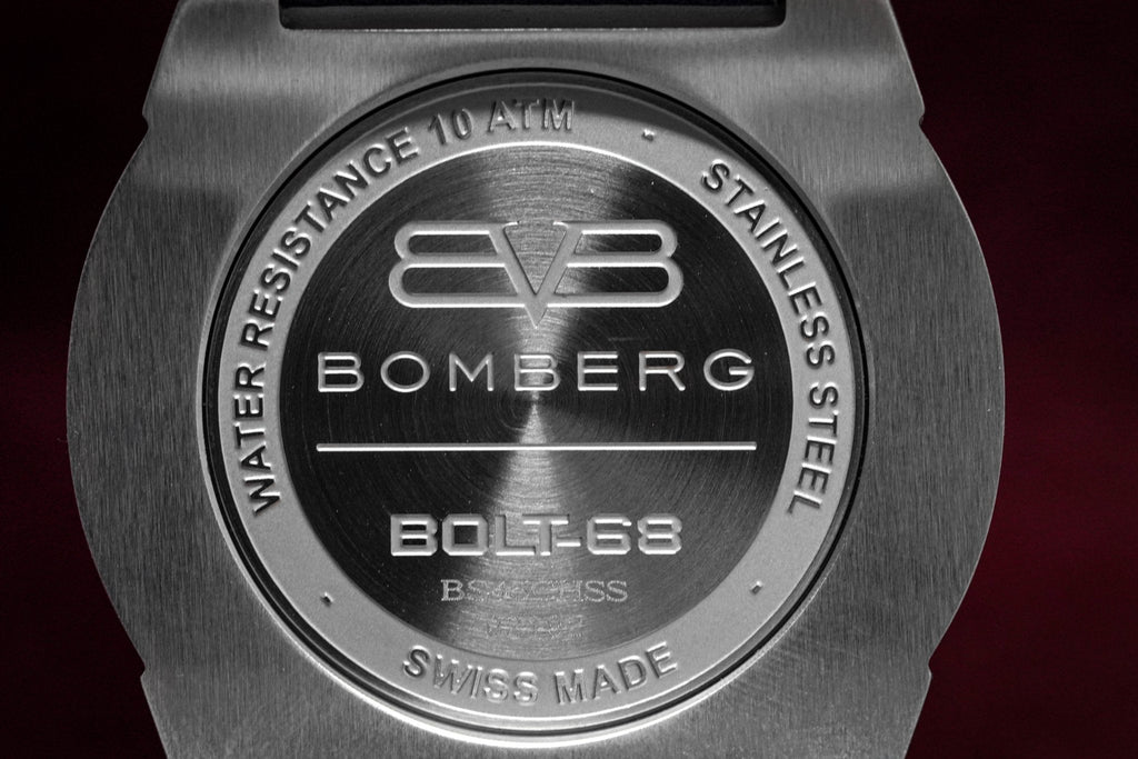 Bomberg Men's Chronograph Watch BOLT-68 Blue