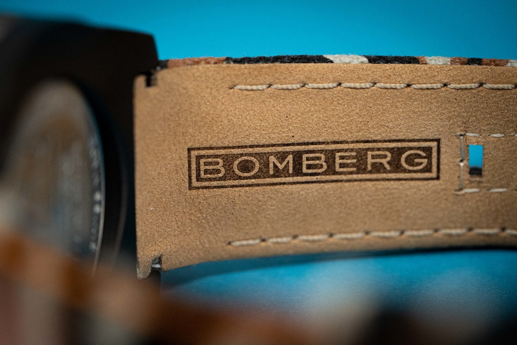 Bomberg Men's Chronograph Watch BOLT-68 Orange Camouflage Limited Edition