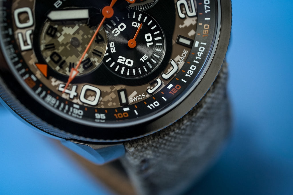Bomberg Men's Chronograph Watch BOLT-68 Desert Camo Limited Edition