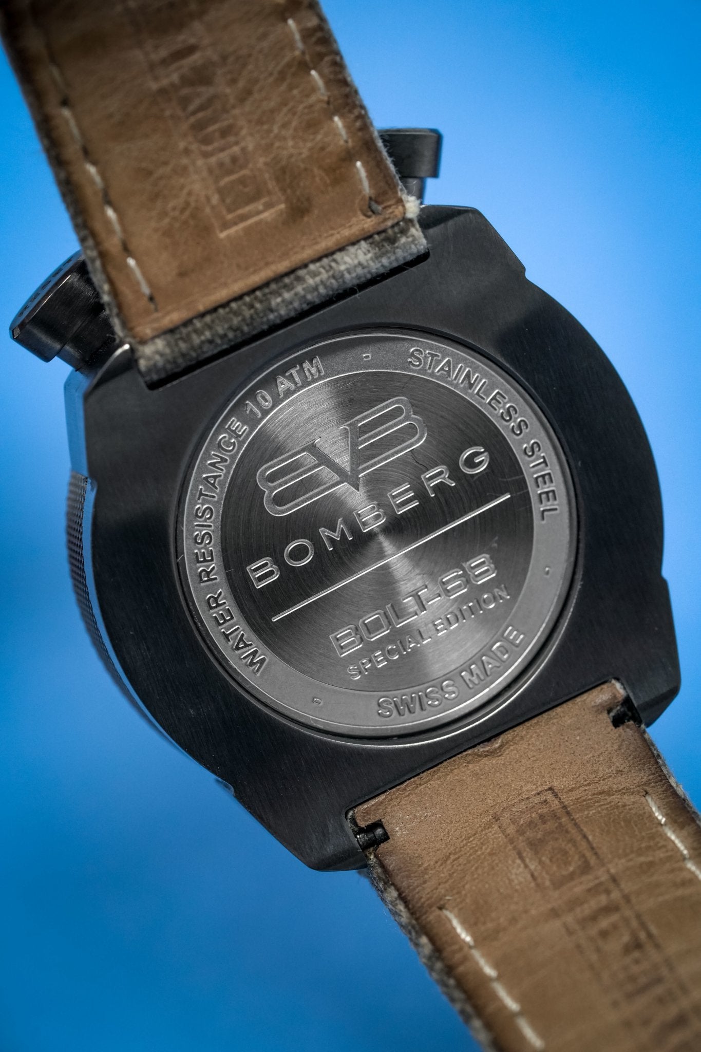 Bomberg Men's Chronograph Watch BOLT-68 Desert Camo Limited Edition