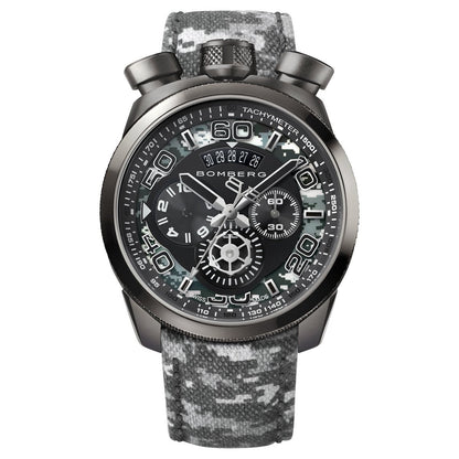 Bomberg Chronograph Watch BOLT-68 Winter Camo Limited Edition