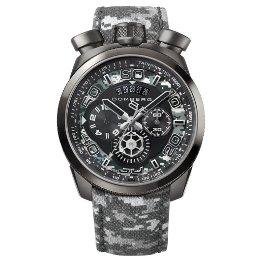 Bomberg Chronograph Watch BOLT-68 Winter Camo Limited Edition