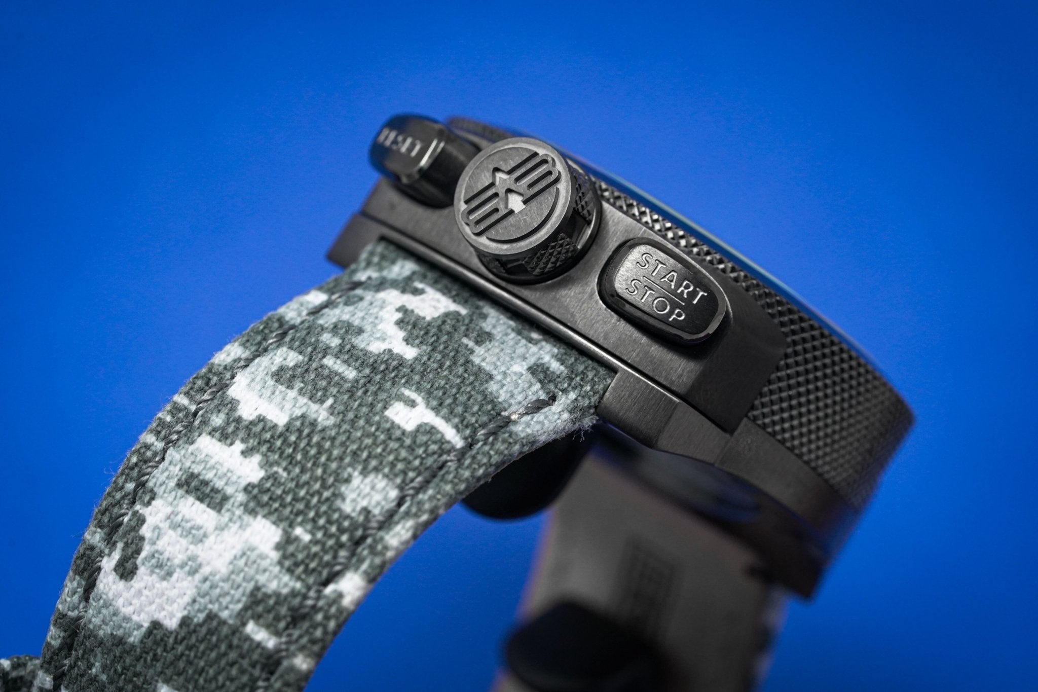 Bomberg Chronograph Watch BOLT-68 Winter Camo Limited Edition