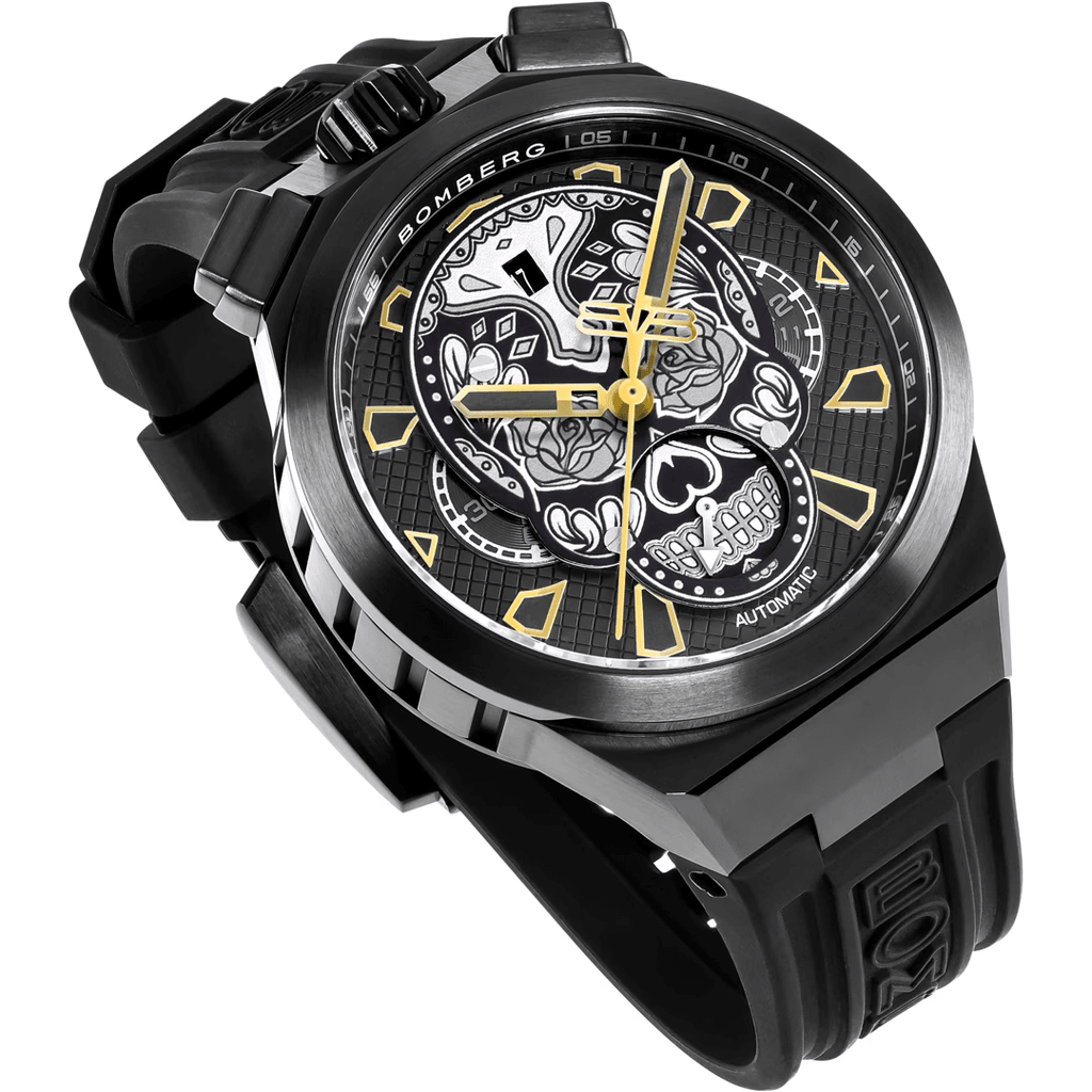 Bomberg Men's Bolt-68 Neo Calaveras Black Watch