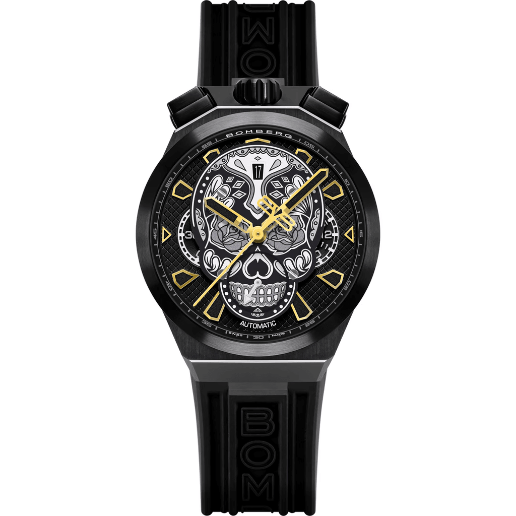 Bomberg Men's Bolt-68 Neo Calaveras Black Watch