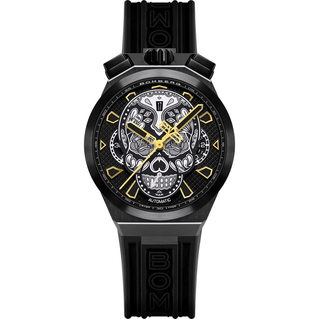 Bomberg Men's Bolt-68 Neo Calaveras Black Watch