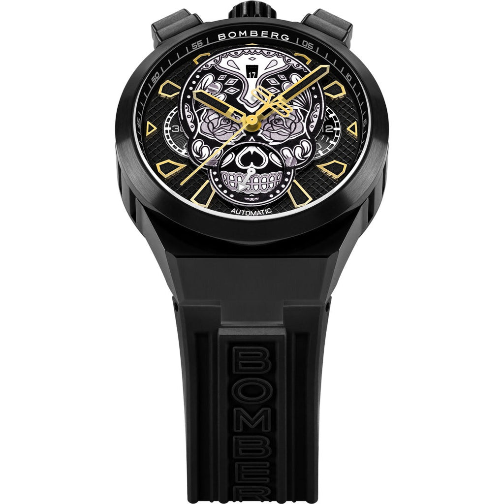 Bomberg Men's Bolt-68 Neo Calaveras Black Watch