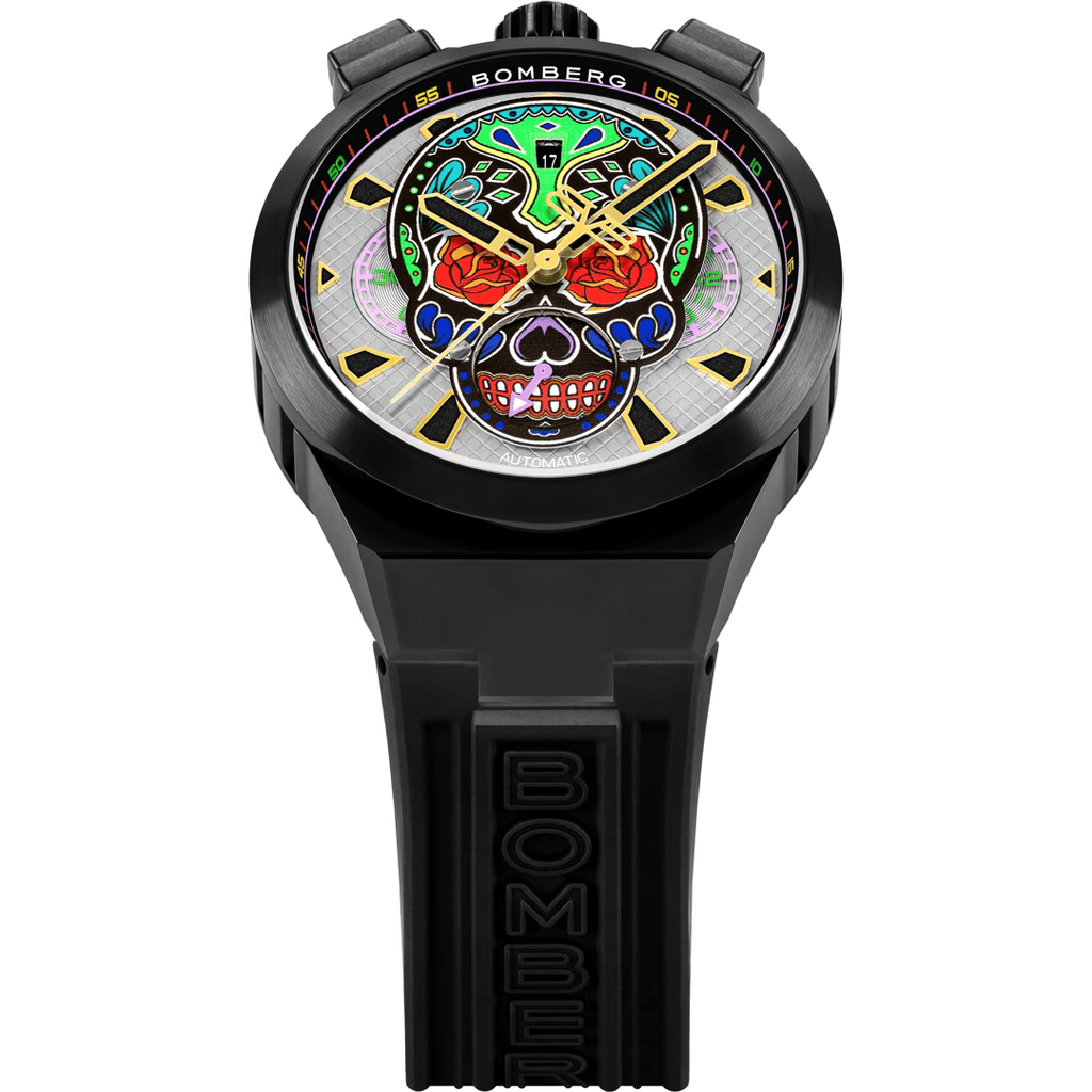 Bomberg Men's Bolt-68 Neo Calaveras Multicolour Watch