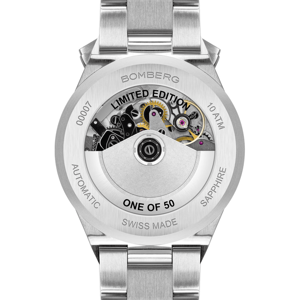 Bomberg Men's Bolt-68 Neo Calaveras Black Silver