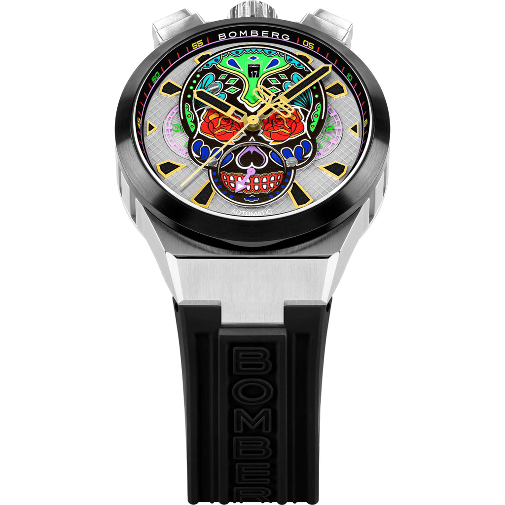 Bomberg Men's Bolt-68 Neo Calaveras Multicolour Watch