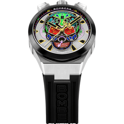 Bomberg Men's Bolt-68 Neo Calaveras Multicolour Watch