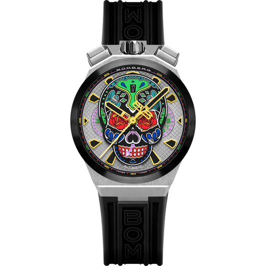 Bomberg Men's Bolt-68 Neo Calaveras Multicolour Watch