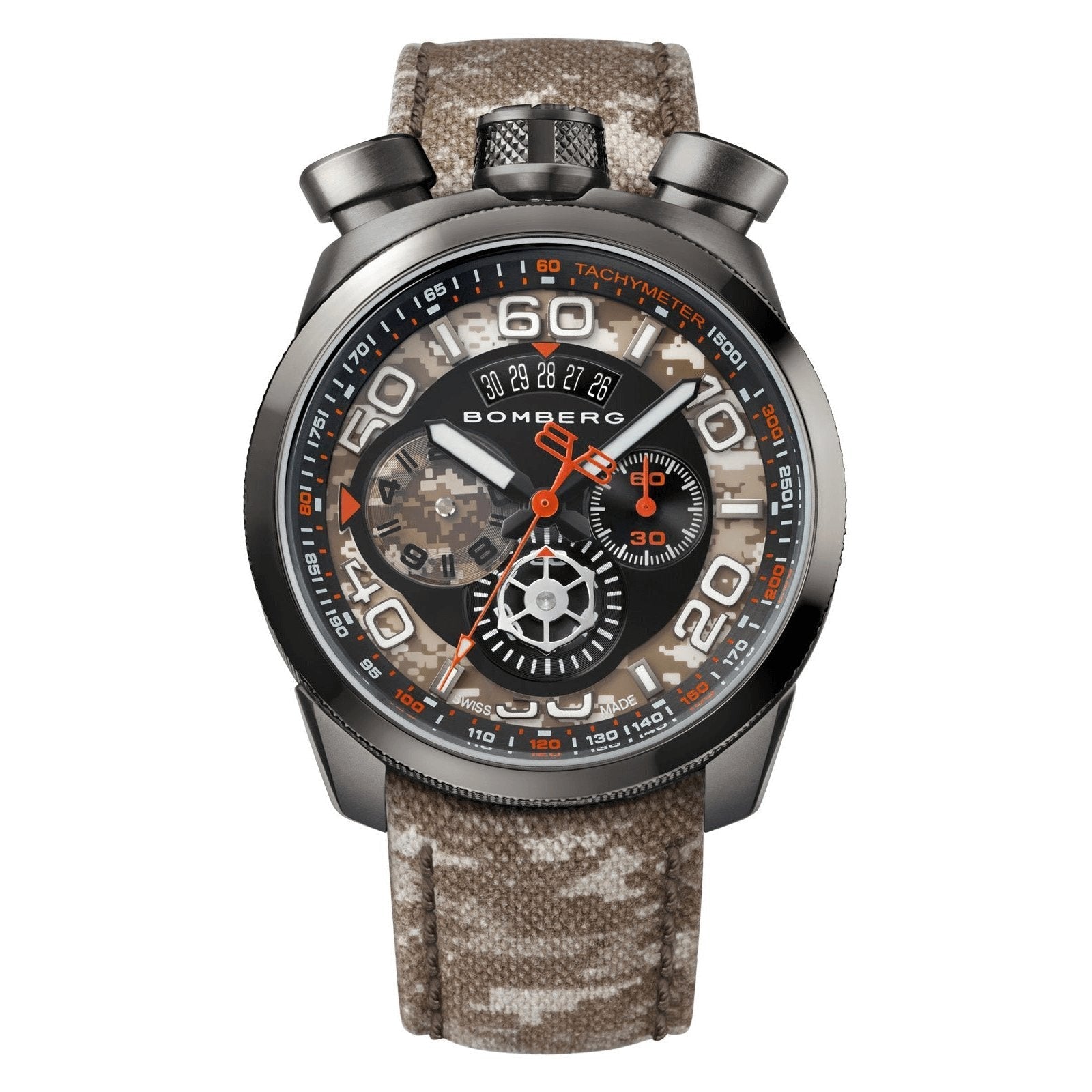 Bomberg Men's Chronograph Watch BOLT-68 Desert Camo Limited Edition