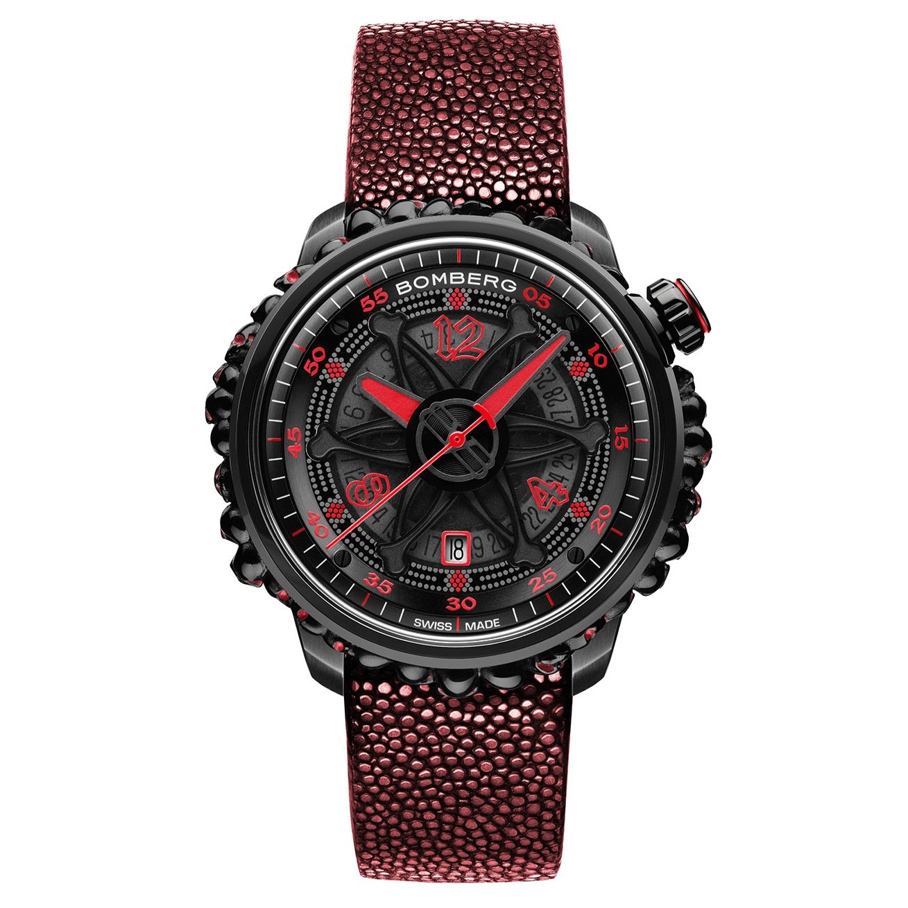 Bomberg Watch BB-01 Automatic Red Catacomb Limited Edition