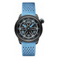 Bomberg Men's Watch BB-01 Black PVD Blue