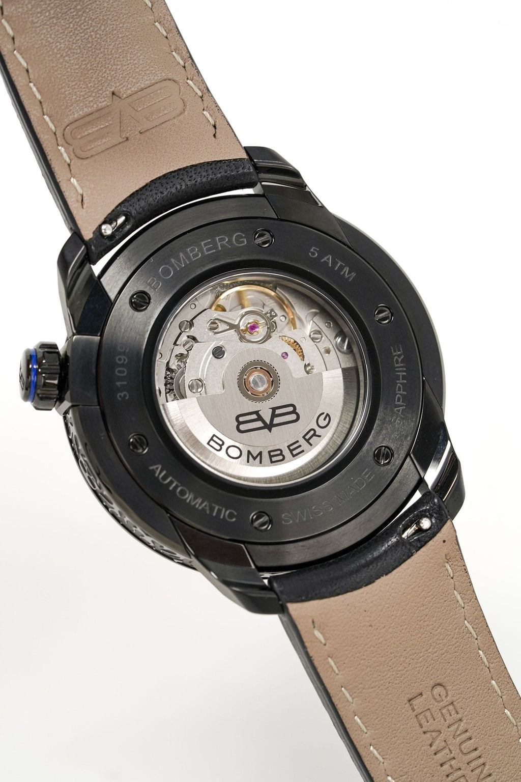 Bomberg Watch BB-01 Automatic Blue Skull