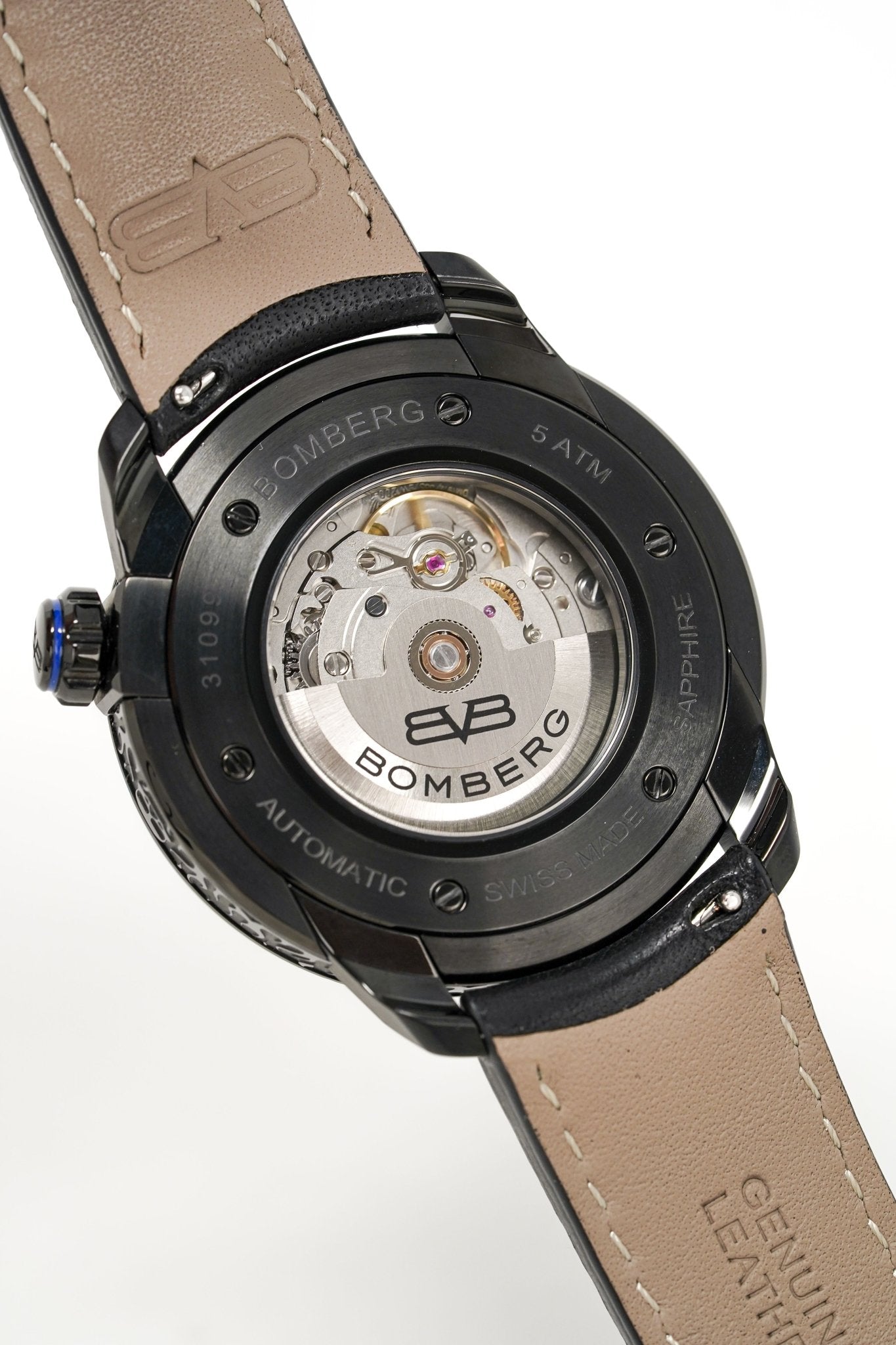 Bomberg Watch BB-01 Automatic Blue Skull