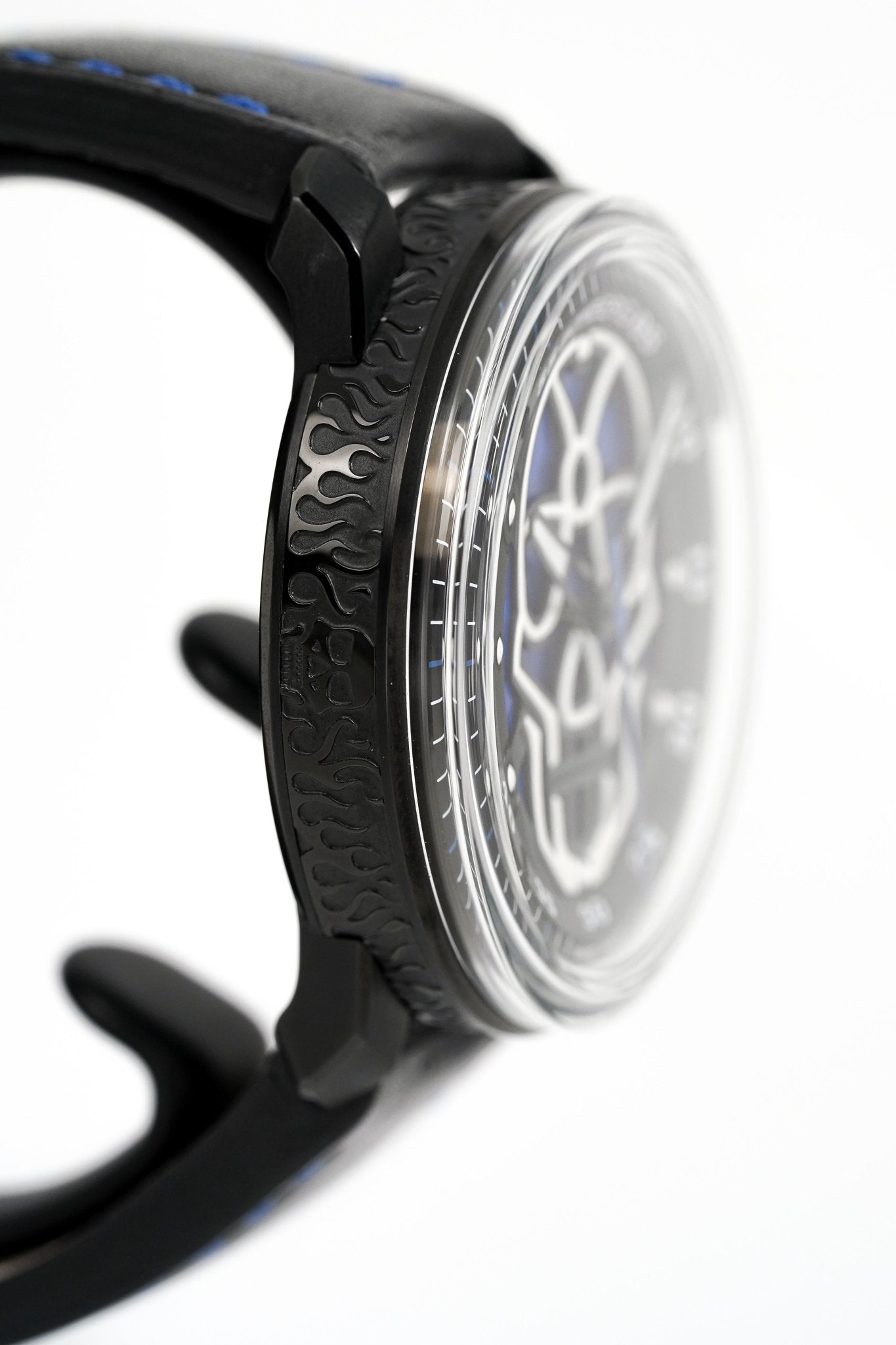 Bomberg Watch BB-01 Automatic Blue Skull