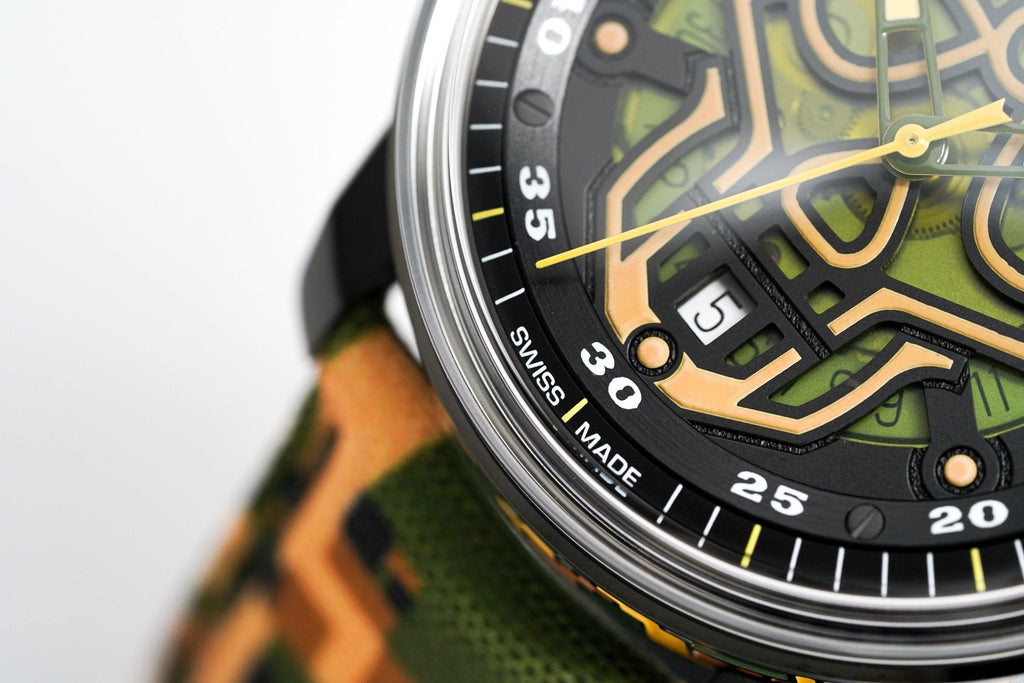 Bomberg Watch BB-01 Automatic Limited Edition Military Skull
