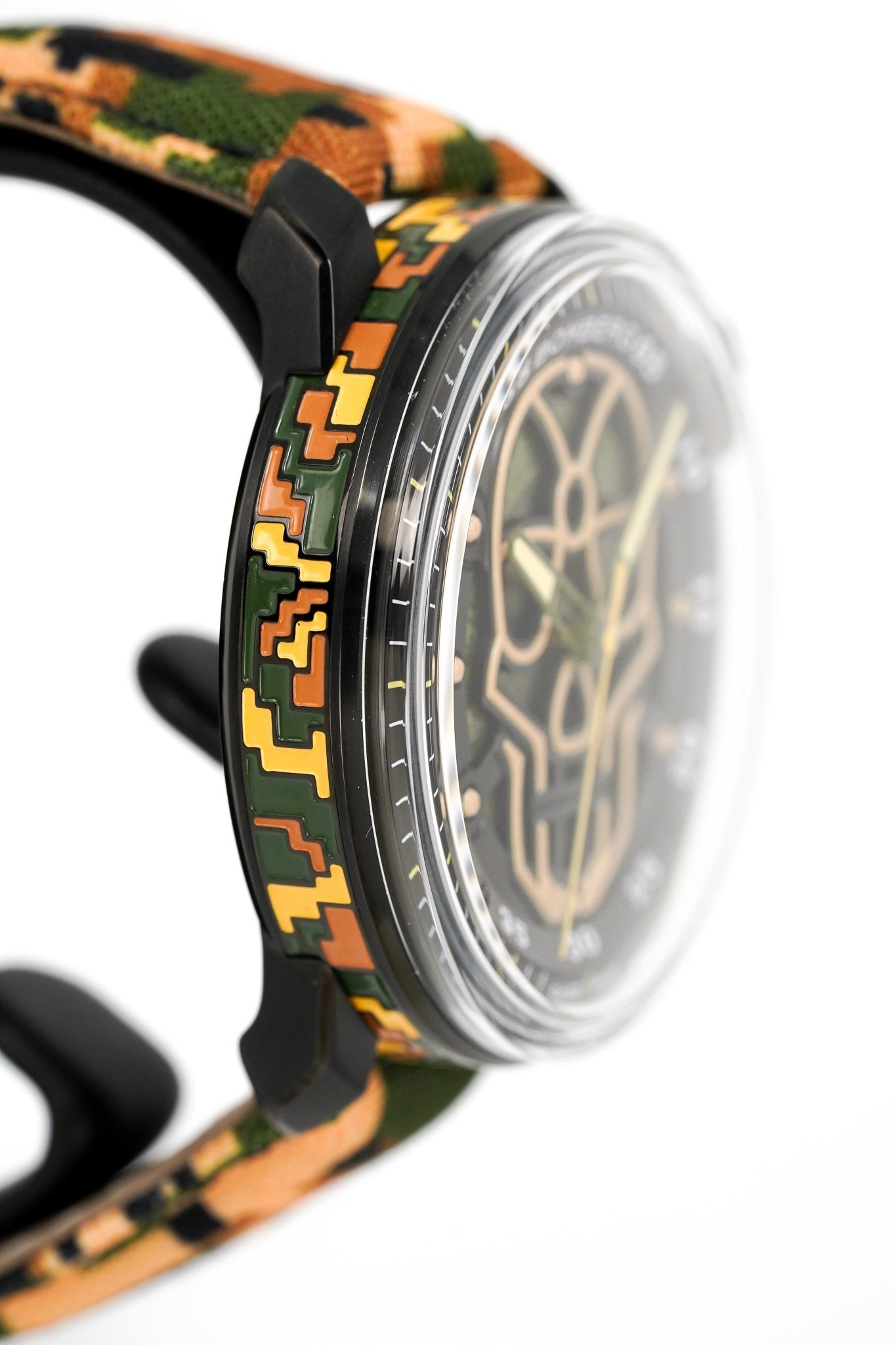 Bomberg Watch BB-01 Automatic Limited Edition Military Skull