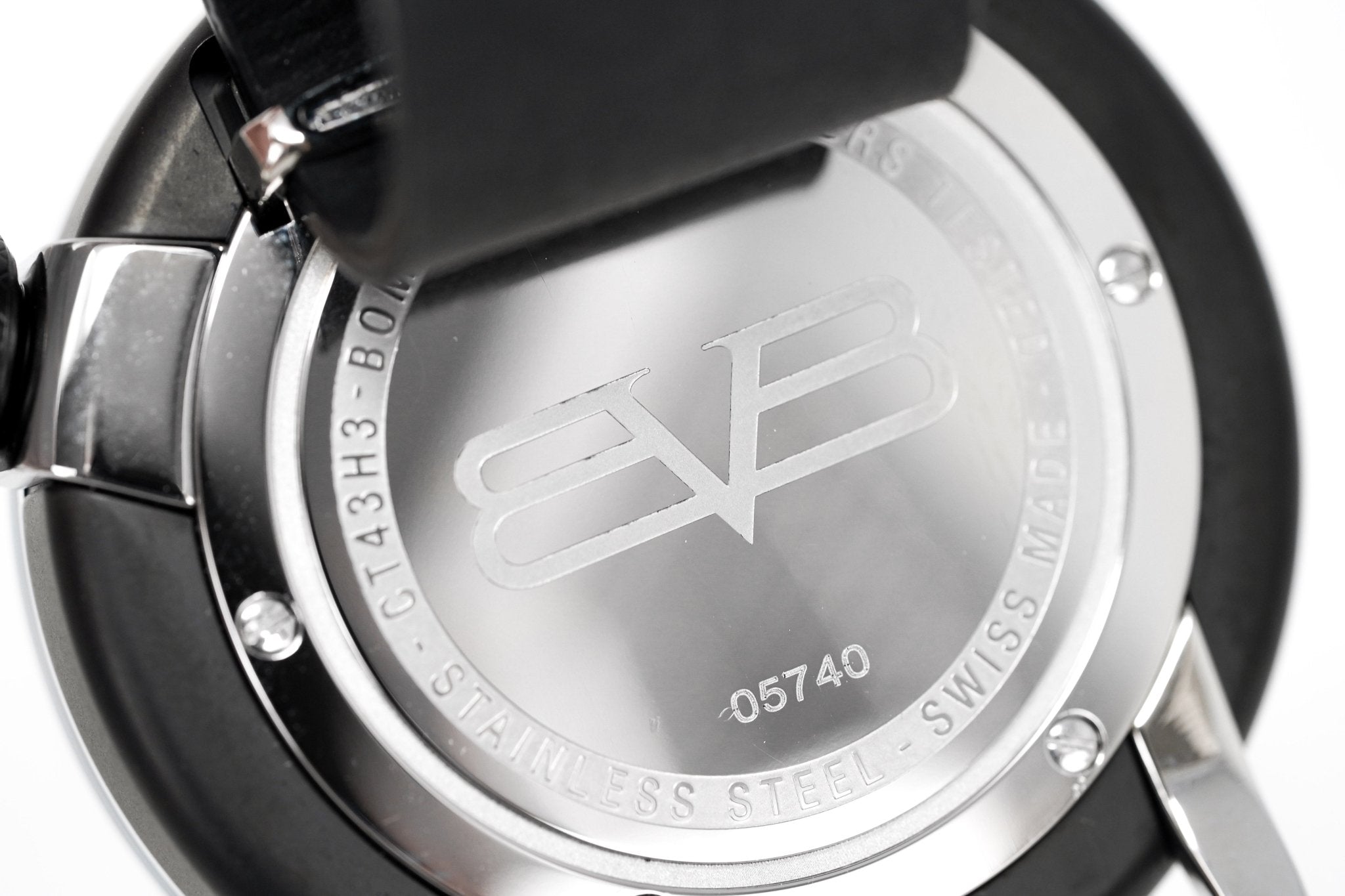 Bomberg Men's Watch BB-01 Black PVD Red