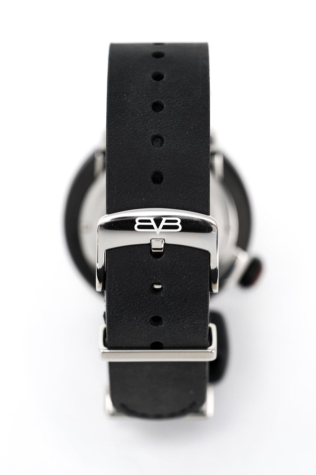 Bomberg Men's Watch BB-01 Black PVD Red