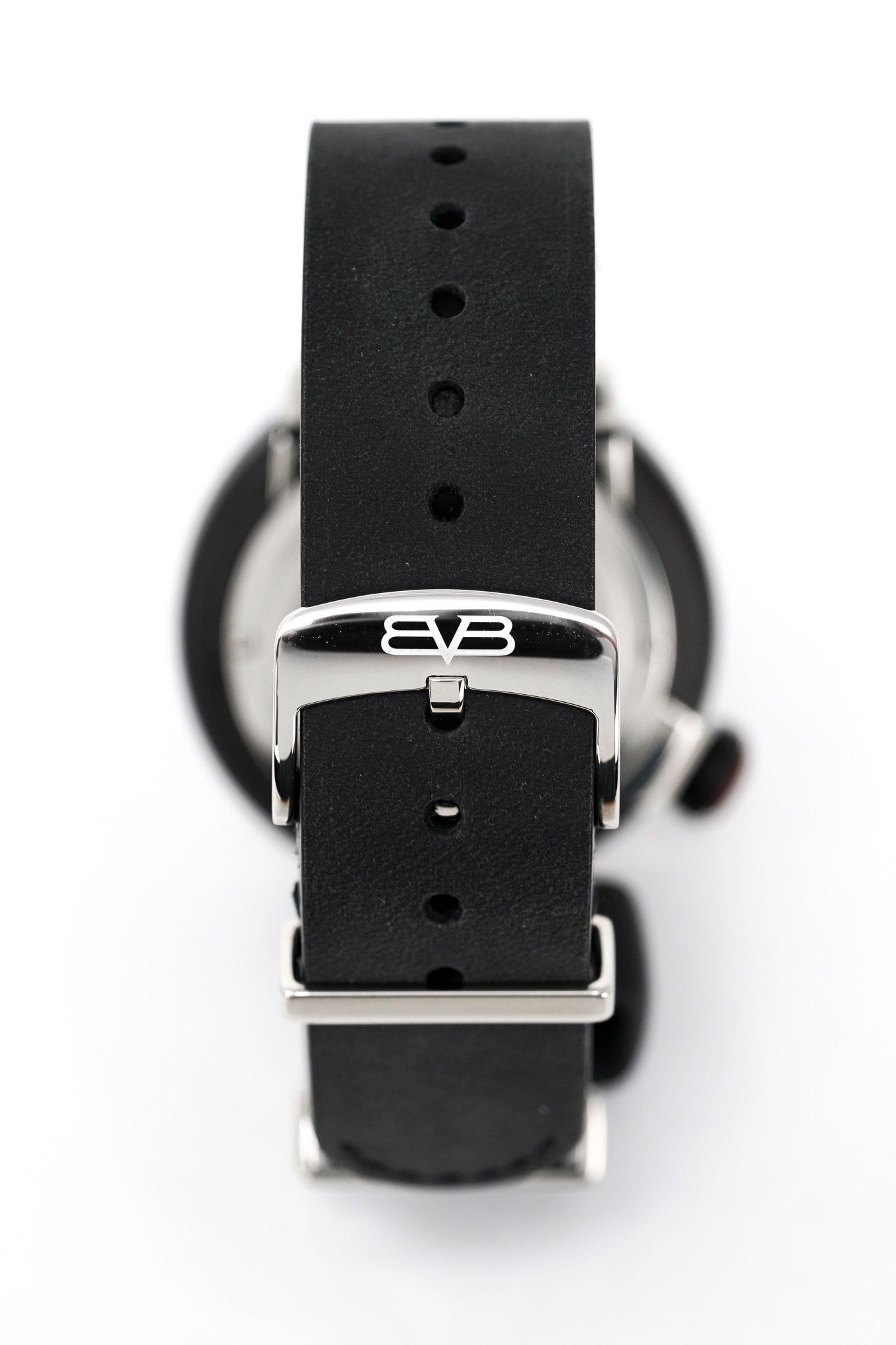Bomberg Men's Watch BB-01 Black PVD Red