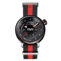 Bomberg Men's Watch BB-01 Black PVD Red