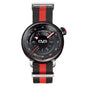 Bomberg Men's Watch BB-01 Black PVD Red
